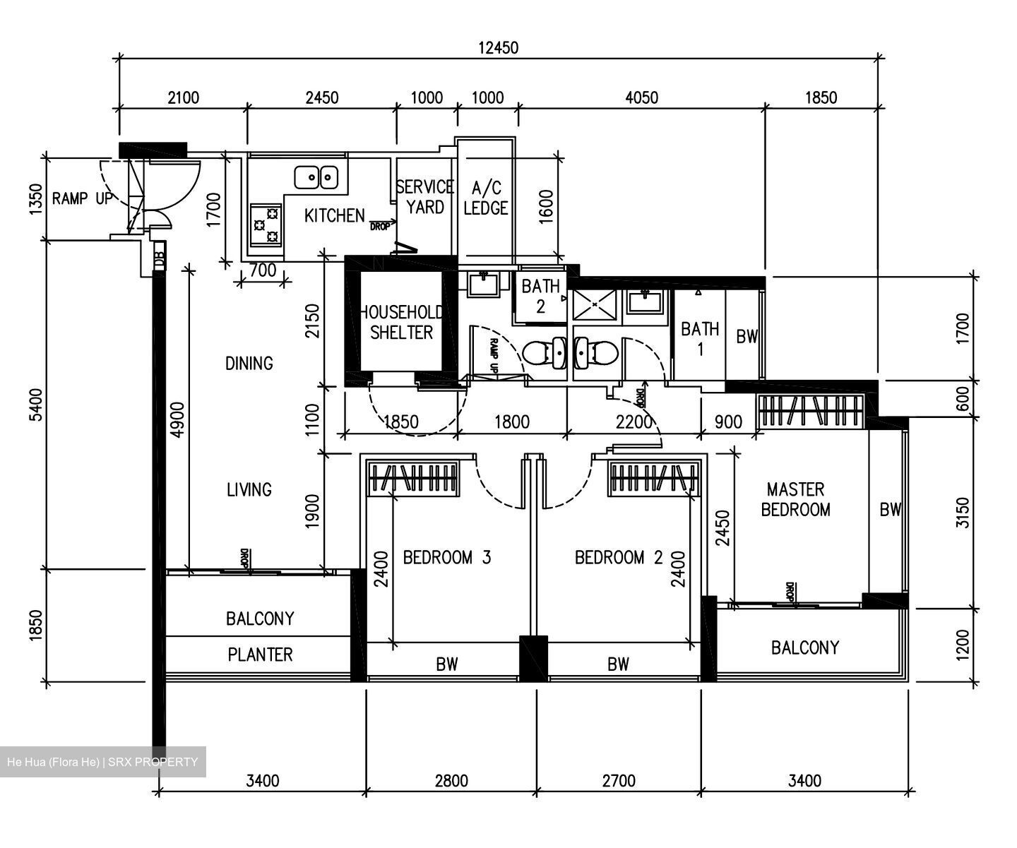 Blk 588A Park Central @ Amk (Ang Mo Kio), HDB 4 Rooms #488541501